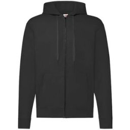 Zip Hoodie FRUIT svart L