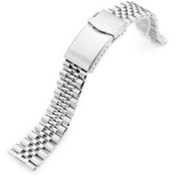 ﻿MiLTAT Super-JUB II Straight End 20 mm stålarmband SS201620B130S