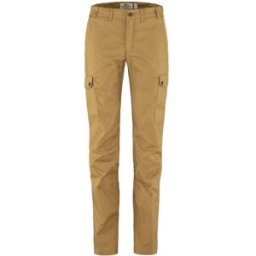 Fjällräven Stina Trousers Dam, 34 (Regular), BUCKWHEAT BROWN