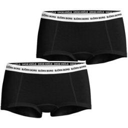 Björn Borg Core Logo Minishorts 2p Dam, XS, MULTIPACK 2