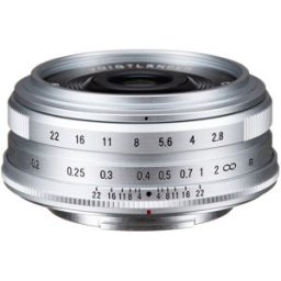 Voigtländer 18mm f/2,8 Color Skopar Aspherical till Fujifilm X-fattning, silver
