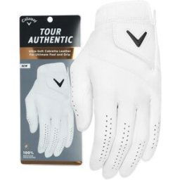 Callaway Tour Authentic Golf Glove Herr, White, RH-ML