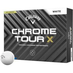 Callaway Chrome Tour X 24, White, Dussin