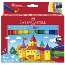 Fiberpenna Jumbo FABER CASTELL 24/fp