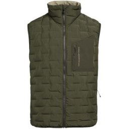 The Mountain Studio V-1 RL Reversible Light Vest, L, FOREST GREEN, SENECA ROCK