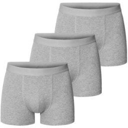 Bread & Boxers Boxer Brief 3-pack Herr, grey, S