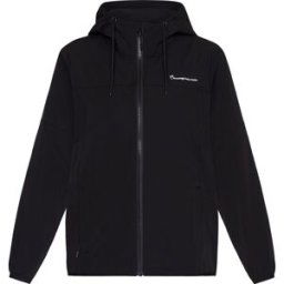 Knowledge Cotton Apparel Women's Stretchy Ribstop Trail Jacket Black Jet S
