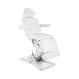 Behandlingsbänk - elektrisk - 4 motorer - 350 W - 187 x 60 x 65 - 87,5 cm - 150 kg - Vit