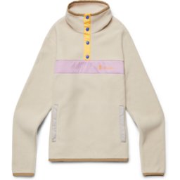 Cotopaxi Women's Teca Fleece Pullover Sugar Cookie L
