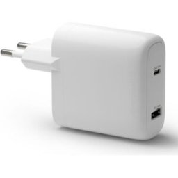 Re-charge - Wall Charger GaN - USB-C 65W+18W EU, White