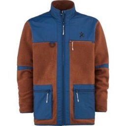 Bula Men's Utility Fleece Jacket Walnut S