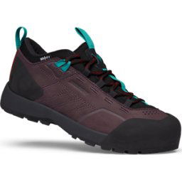 Black Diamond Women's Mission Leather Low Wp Approach Shoes Mulberry/Black Mulberry-Black 40