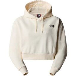 The North Face Women's Trend Cropped Fleece White Dune XL