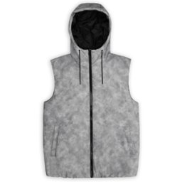 Rains Unisex Lohja Vest W3T1 Distressed Grey S