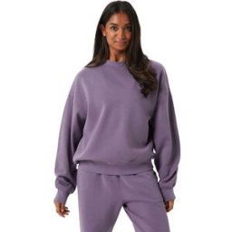Björn Borg Studio Oversized Crew Dam, M, PURPLE SAGE