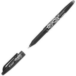 Gelkulpenna PILOT Frixion Ball Medium Svart, 0.7mm, raderbar 12st