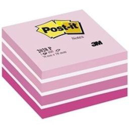 Post-It Notisar 76x76 kub pastelrosa