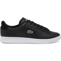 Lacoste Carnaby Set Leather Sneakers Herr, 41, BLK/WHT