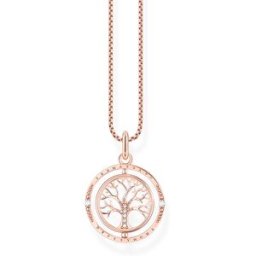 Thomas Sabo Tree of Love rose gold halsband KE2148-416-14-L45V