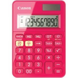 Canon LS-100KB pocket calc. pink