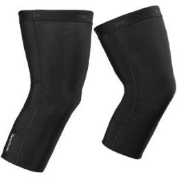 Grip Grab ThermaPace Thermal Knee Warmers, Black, M