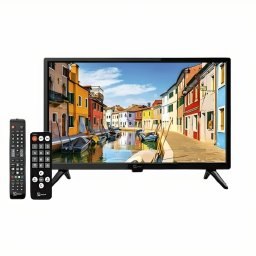19" HD-TV för 12V & 230V – Perfekt för husbil, lastbil & seniorer (Telesystem)