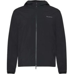 Knowledge Cotton Apparel Men's Nordenvind Light Shell Jacket Black Jet M