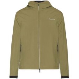 Knowledge Cotton Apparel Men's Nordenvind Light Shell Jacket Burned Olive L