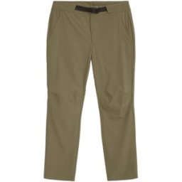 Knowledge Cotton Apparel Men's Tim Tapered Elastic Waist String Pants Burned Olive L