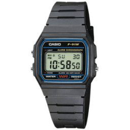 Casio Timeless F-91W-1YEG