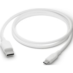 Re-charge - Cable - USB-A to USB-C - TPE, White (1.2m)