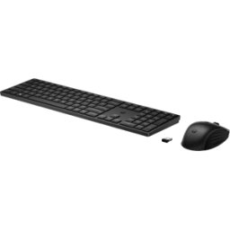 HP 650 Wireless Desktop set, Black - Nordic (Consumer)