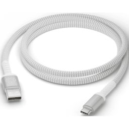 Re-charge - BRD Cable - USB-A to USB-C, White (1.2m)
