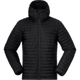 Bergans Men's Lava Light Down Jacket With Hood Black XL
