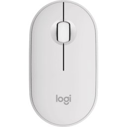 Pebble Mouse 2 M350s Wireless, Tonal White