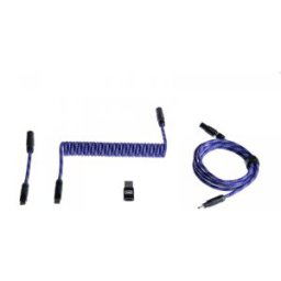 Wooting Coiled Usb-C Kabel - Lavender Purple