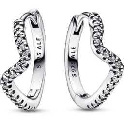 Pandora Timeless Sparkling Wave örhängen 292545C01