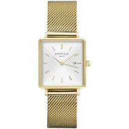 Rosefield The Boxy QWSG-Q03 White Sunray/Mesh/Gold