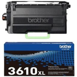 Toner BROTHER TN3610XL 25K svart