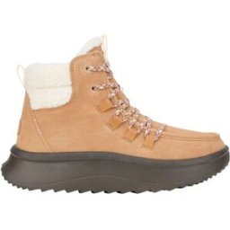 HEY DUDE Wendy Peak Apres Suede Dam, 41, Chestnut/Black