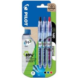 Pilot B2p Gel 566083 Penna 0,7 Mm, 3-Pack, Märkning & Markering