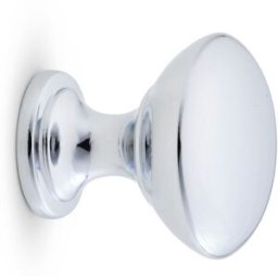 Habo Knopp Amadeus krom, 27,5 mm