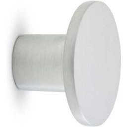 Habo Knopp Charlie borstad krom, 28 mm