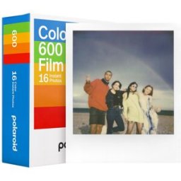 Polaroid 600, färgfilm med vita ramar, 2-pack (16 stycken)