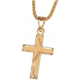 Saurum konfirmation kors, 14k guld 7040 00 000