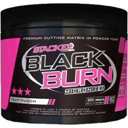 Stacker2 Black Burn Micronized 300 G Fruit Punch