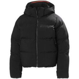 Helly Hansen Nora Short Puffy Ski Jacket Junior, 128, 990 BLACK