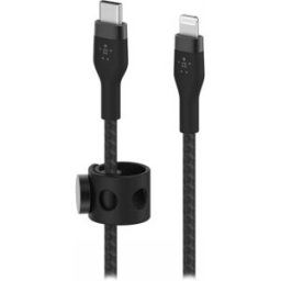 Belkin Pro Flex Usb-C Till Lightning Kabel - 2m - Svart