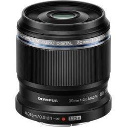 Olympus M.Zuiko Digital ED 30/3,5 Macro Svart
