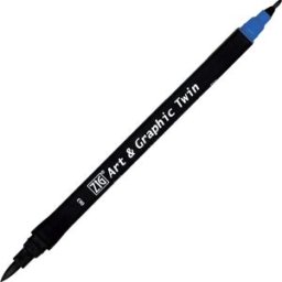 ZIG Art & Graphic Twin dull blue 6st